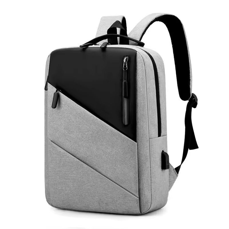New Waterproof Business & School Backpack – USB Charging | Large Capacity Oxford Backpack for Men & Women