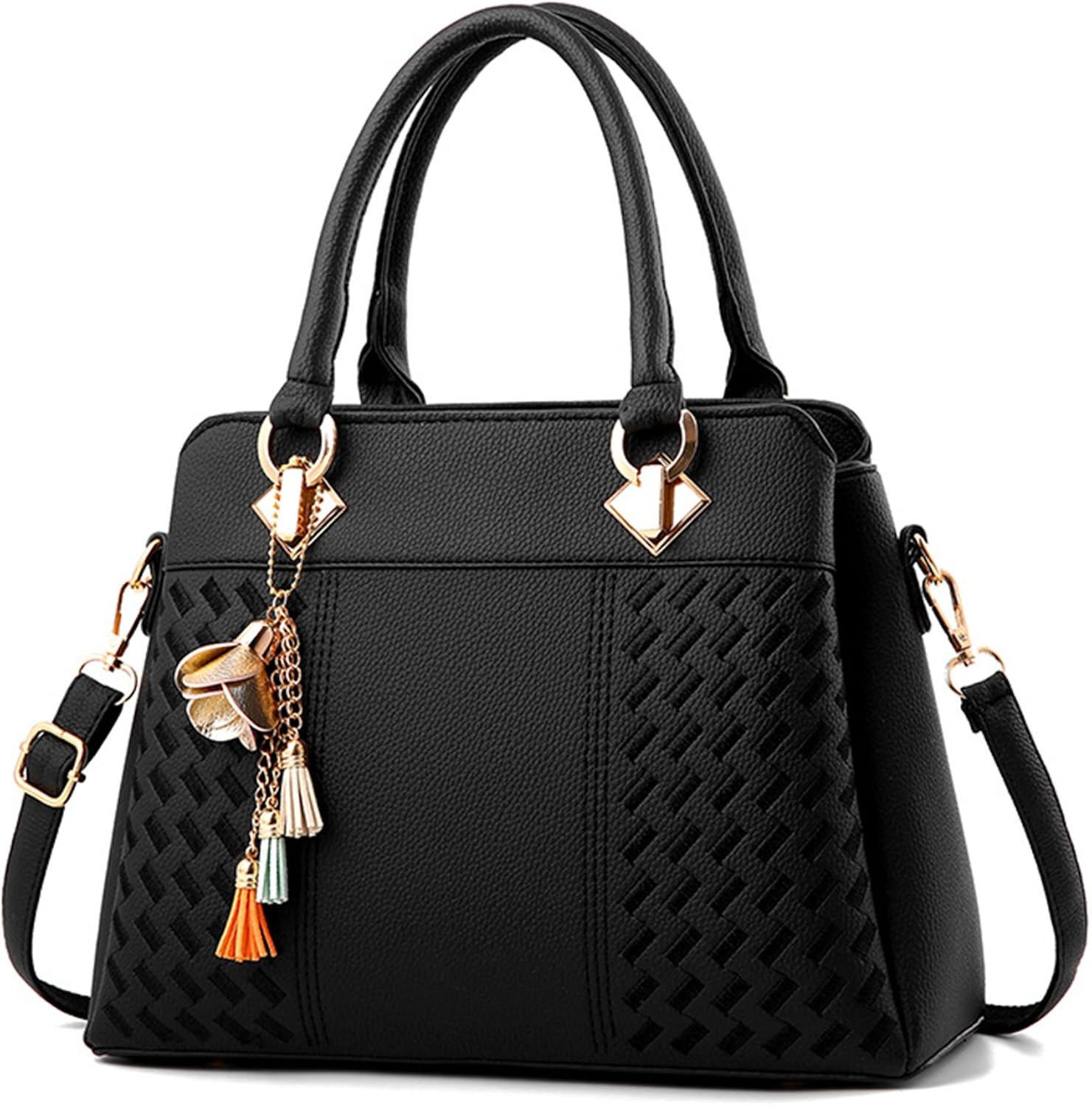 Women's PU Leather Handbag – Stylish Satchel & Shoulder Bag for Everyday Use